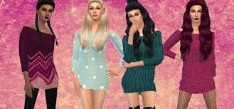 The sims 2 university expansion pack comes with 3 colleges to use. Best Sims 4 Sweater Dress Cc You Can Download All Free Fandomspot