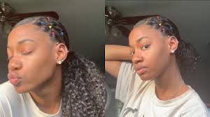 How to style the afro bubble ponytail. Rubberband Swoop Ponytail Bun On Natural Hair Ft Beautyforeverhair Youtube