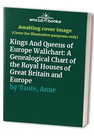 Details About Kings And Queens Of Europe Wallchart A Genealogical Chart Of By Taute Anne