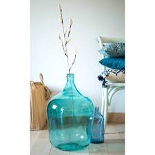Vase Dame Jeanne En Verre Teinte Vetro Blu Vetro Colorato Vasi