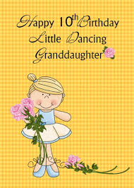 Birthday Wishes For 3 Year Old Granddaughter Granddaughter 10th Birthday Dancing Card Ad Ad Granddaughter Birthday Card Dancing Happy 4th Birthday Happy 6th Birthday 9th Birthday