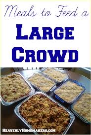 Below are 51 different theme party ideas guaranteed to make any bash the talk of the town. Meals To Feed To A Large Crowd Heavenly Homemakers