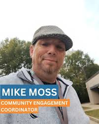 Meet Mike! Michael Moss is a gifted community advocate with a deep  commitment to serving Athens-Clarke's unhoused population. With experience  as a Client Engagement Specialist at the Advantage Homeless Day Services  Center,