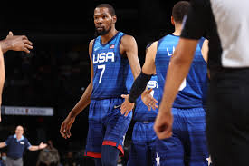 Jul 23, 2021 · the entire team usa delegation saw the 2016 men's basketball team's plane ride rendition of a thousand miles by vanessa carlton (shoutout to olympic carmelo anthony) and raised it a happy. Kevin Durant Team Usa Earn 1st Olympic Exhibition Win With Victory Vs Argentina Bleacher Report Latest News Videos And Highlights