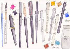 Here Is A Sketch Of My Full Plein Air Sketching Kit It Was A Lot Of Fun To Create All The Different Materials Metal Pla Sketches How To Draw Hair
