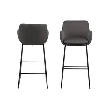 Sada 2 Barovych Stoliciek Actona Lisa Design Ebern Designs Decor