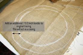 3 tier harvest baskets flower planter stand rustic home decor burlap liners new. Diy Burlap Hanging Planter Tutorial Sewing Parts Online Everything Sewing Delivered Quickly To Your Door