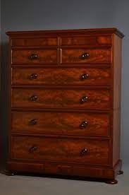 Antique tall chest of drawers. Early Victorian Tall Boy Chest Of Drawers Antiques Atlas