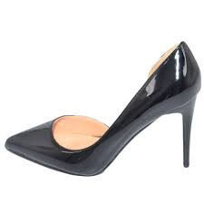 Basta stiletto, ben arrivata comodità sui tacchi. Decollete Donna A Punta Nero Scollo Laterale Tacco A Spillo 12 Cm Vernice Comode Lucido Scarpe Per Cerimonie Eventi Donna Decollete Malu Shoes Malushoes