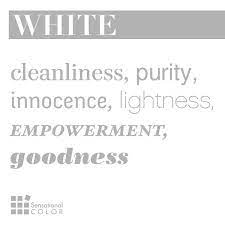 Black and white color symbolism. You Searched For White Sensational Color Color Meanings Color Symbolism Color Psychology