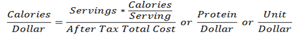 Most relevant walmart 4 dollar list 2011 websites. Calorie Per Dollar List Eat For 21 Dollars A Week