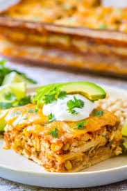 I actually made two variations of this mexican casserole. Easy Mexican Chicken Casserole Recipe The Novice Chef