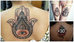Tatuaje a color de mano de fátima en el brazo. Imagenes De Tatuajes De Mano De Hamsa O Fatima Tatuajes Para Mujeres Y Hombres