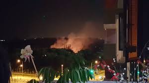 Fortunately, scdf managed to extinguish the fire using one water jet. Watch Punggol Waterway Goes Up In Flames As Police Arrest 5 Teens