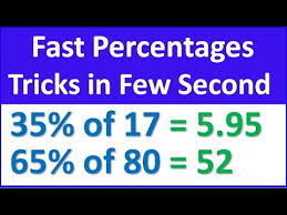 Percentage Trick Solve Precentages Mentally Percentages Made Easy With The Cool Math Trick Youtube Cool Math Tricks Math Tricks Math Methods