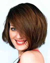 Backward swept medium length bob hairstyle: Top 10 Best Short Haircuts For Women