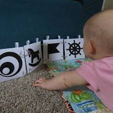 Black And White Baby Toys Etsy Busy Book For Toddlers Felt Quiet Book Montessori Toys To Learn Colors First Birthday Gift For Baby In 2020 Ksiazka