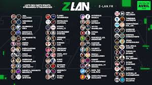 📅 28, 29 et 30 août 2020 #zlan2020. Zlan 2020 La Liste Des 98 Duos Et Les Commentateurs Devoilee