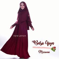 Model baju gamis kekinian untuk remaja agar tampil lebih cute 6. Gamis Palestina Gambar Islami