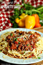 instant pot spaghetti sauce recipe