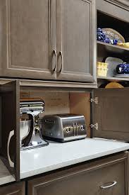 wall appliance garage with doors