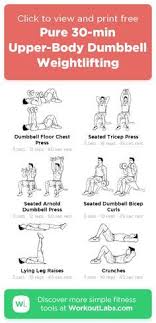 Here are 8 great upper chest exercises to do just that! Free Workout Pure 30 Min Upper Body Dumbbell Weightlifting 30 Min Abs Arms Chest S Full Body Dumbbell Workout Upper Body Dumbbell Workout Free Weight Workout