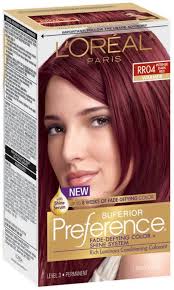 Superior Preference Fade Defying Color Shine Boxed Hair Color Best Red Hair Dye Hair Color Auburn