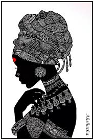 Beautiful Strong Woman Ed 10 Of 10 By Akshatha Ajay Boho Art Drawings Zentangle Art Art Drawings Beautiful