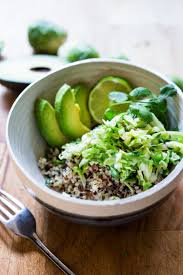 In a small bowl, combine onion with lime juice; Mexican Brussel Sprout Salad With Cilantro And Lime Feasting At Home