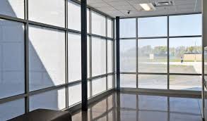 case study daylighting views and solar shading at lakeview public school solar shades lake view facade