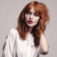 Medium Length Hairstyles The New Length Red Hairstyle Hair Styles Medium Length Hair Styles Mid Length Hair