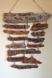 This is a very funcraft. Custom Driftwood Collage Multiple Driftwood Signs Strung Together With Custom Engraved Messaging Driftwood Driftwood Signs Driftwood Projects Driftwood Diy