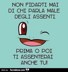 Frasi sullamicizia le migliori da dedicare a unamica. Non Fidarti Mai Di Chi Parla Male Degli Assenti Prima O Poi Ti Assenterai Anche Tu Citazioni Divertenti Citazioni Sagge Citazioni Sarcastiche