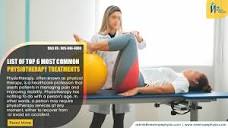 List of Top 6 Most Common Physiotherapy Treatments | New Hope