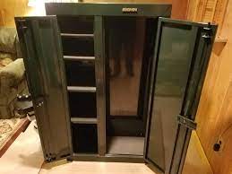 $50.00 for heavy / bulky. F S Stack On 10 Gun Double Door Steel Cabinet New Jersey Hunters