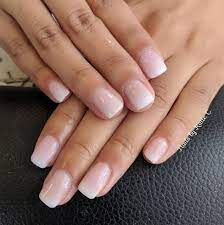 Pink And White Acrylic Overlay From Today Thepolishedbee Tucsonnailartist Tucsonnails Tucsonnailtech Gel Overlay Nails Overlay Nails White Acrylic Nails