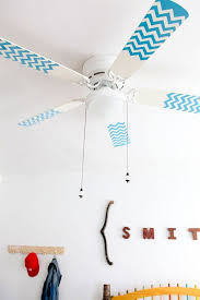 Diy Project Chevron Pattern Fan Blades Cool Diy Projects Bedroom Diy Chevron Pattern