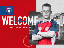 Paulius is playing in a midfielder position. Rungtyniauti Ä¯ Dainava GrÄ¯zta P Golubickas Dfk Dainava