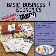 Or for a quick demo click here Basics Business Economics Taboo By Mrs Funny Business Tpt