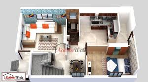 3d 1 Bhk Ground Floor Plan Ground Floor Plan Floor Plan Design Floor Plans