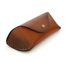 glasses case by atelierpall sunglasses leather case in brown leather hand stitched in 2021 leather glasses case leather eyeglass cases sunglasses case