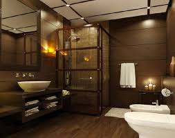 A dark chocolate brown creates a more dramatic feel and looks quite sleek when paired with metallic gold accents. 18 Sophisticated Brown Bathroom Ideas Home Design Lover