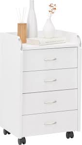 Rollcontainer In Weiss 4 Schubladen Online Kaufen Momax Schubladen Rollcontainer Container