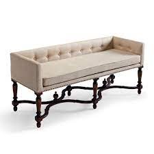 Brinker Low Back Bench Furniture Comfortable Bedroom Seating Eclectic Dining Chairs