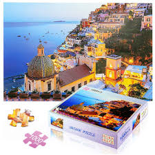 New and used puzzles for sale in trachonas, nicosia, cyprus on facebook. Dearwhite Jigsaw Puzzles For Adults Kids 1000 Pieces Puzzle Personalized Photo Funny Gifts Landscape Amalfi Toys Games Puzzles Thegreenwoof Com