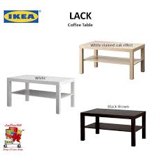 Use the low coffee table on its own or build a complete living room furniture set with the matching cyra end tables, 60w tv stand and console table (coordinating items sold separately). I K E A Lack Coffee Table 90x55cm Shopee Malaysia
