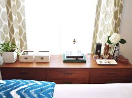 Dresser In Front Of Window Bedroom Makeover Decor Interior