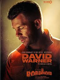 David Warner Robinhood Poster - David Warner's massy look from debut Telugu film  Robinhood out. See poster - India Today