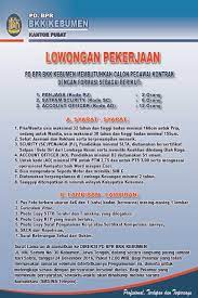 Senin, 3 mei 2021 bank bpr bkk demak mendapat dua penghargaan yang keduanya meraih juara… Lowongan Pekerjaan Bpr Bkk Kebumen