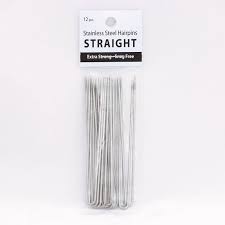 Pin all the hair in a high ponytail and straighten the pony to create a mesmerizing glow. Hairpins Straight Mt Hope Fabrics And Gift Shoppe